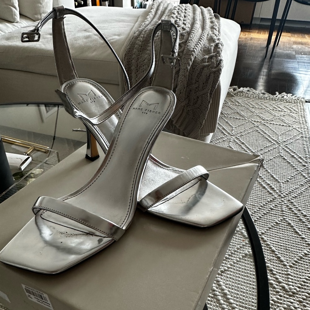 Mark Fisher Silver Heels